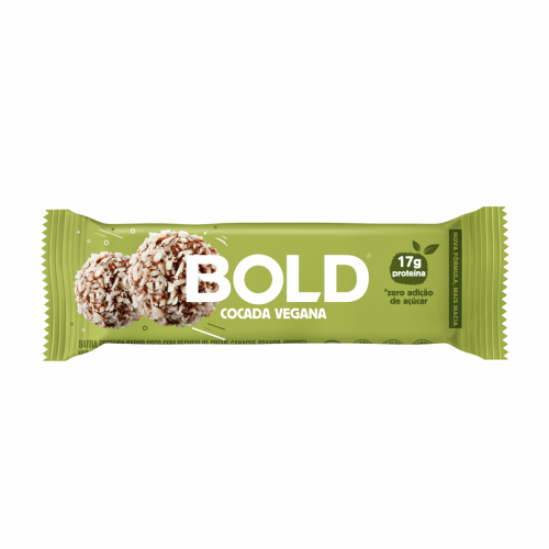 Bold Bar Sabor Cocada Vegana (1 Unidade de 60g) - Bold Snacks