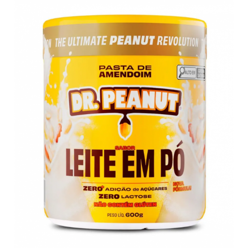 Pasta de Amendoim Sabor Leite em P (600g) - Dr Peanut