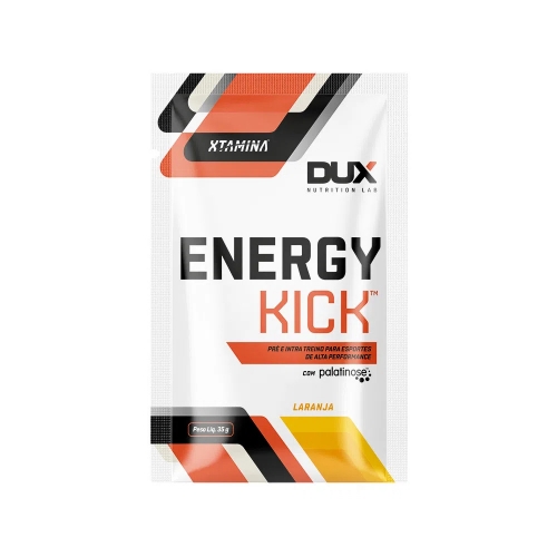 Energy Kick Sem Cafeína Sabor Laranja (Sachê de 35g) - Dux Nutrition