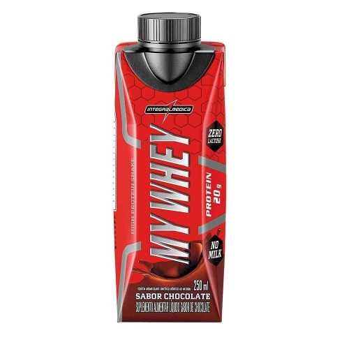 My Whey High Protein Shake Sabor Chocolate (250ml) - Integralmédica