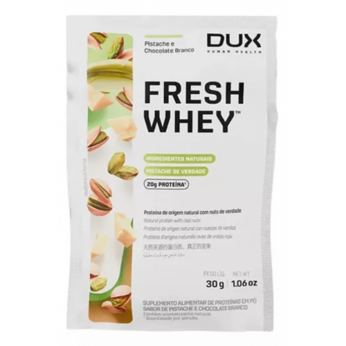 Fresh Whey Sabor Pistache e Chocolate Branco  (Sachê de 30g) - DUX