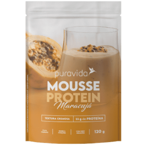 Mousse Protein Sabor Maracujá (120g) - Pura Vida