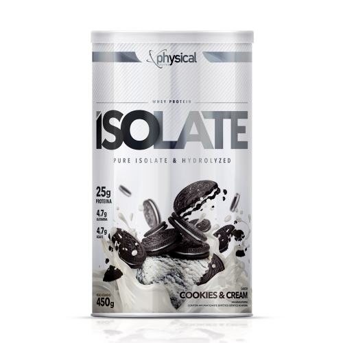 Isolate Sabor Cookies & Cream (450g) - Physical Pharma