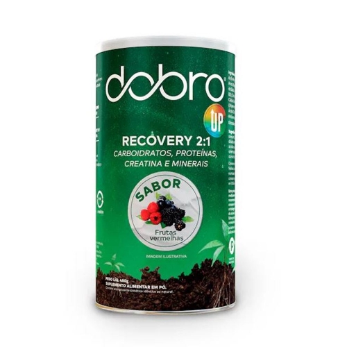 Recovery 2:1 Up com Creatina Sabor Frutas Vermelhas (480g) - Dobro