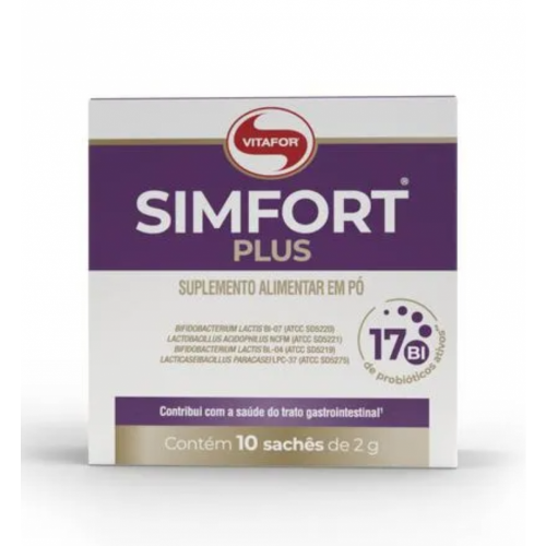 Simfort Plus (Caixa com 10 Sachs) -Vitafor