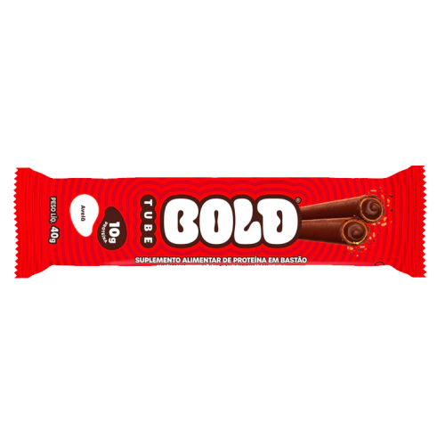 Bold Tube Sabor Avelã (unidade de 40g) - Bold Snacks