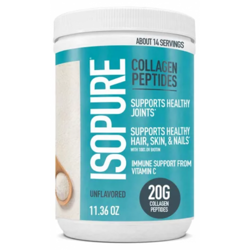 Isopure Collagen Peptides Sabor Unflavored (322g) - Nature's Best