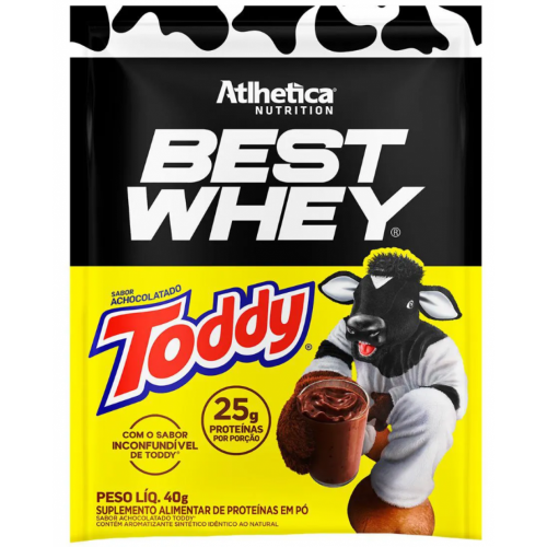 Whey Protein Sabor Toddy (1 Sachê de 40g) - Atlhetica Nutrition