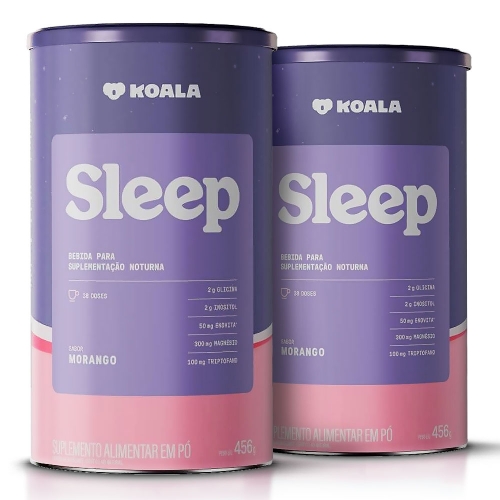 Kit 2unid Sleep Sabor Morango (456g) - Koala