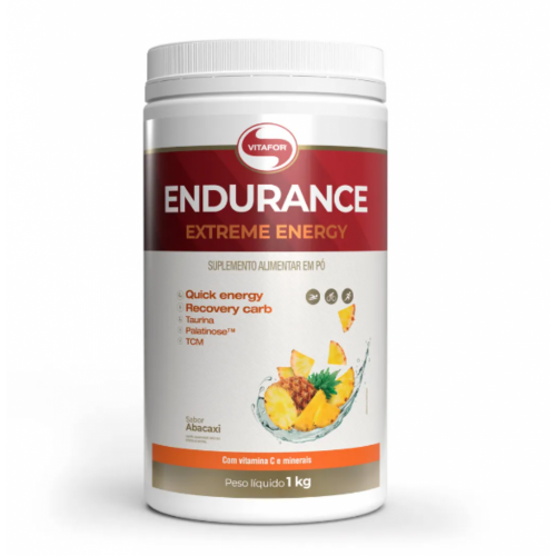 Endurance Extreme Energy Sabor Abacaxi (1kg) - Vitafor