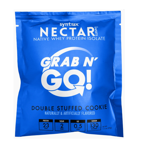 Nectar Grab N GO! Sabor Double Stuffed Cookie(Sachê 28g) - Syntrax