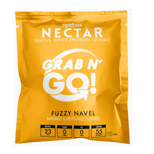 Nectar Grab N GO! Sabor Fuzzy Navel (Sachê 28g) - Syntrax