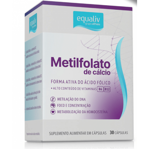 Metilfolato de Clcio (30caps) - Equaliv