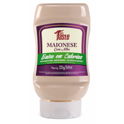 Maionese com Alho (330g) - Mrs. Taste