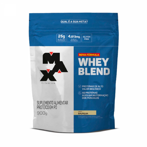 Whey Blend Refil (900g) - Max titanium