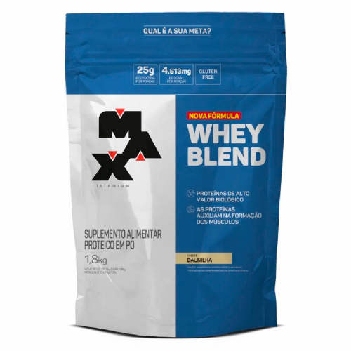 Whey Blend Refil (1,8Kg) - Max Titanium