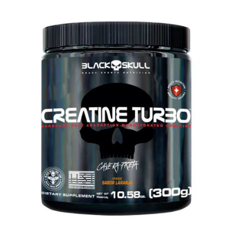 Creatina Turbo (300g) - Black Skull